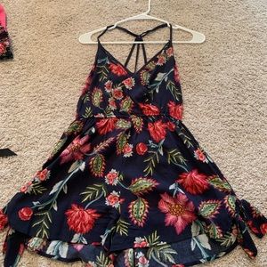 Target Flower Loose Romper